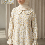 شومیز زنانه موسلین عروسکی آستین پرنسسی