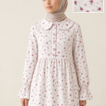 شومیز زنانه موسلین عروسکی آستین پرنسسی